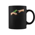 Michelangelo Angry Green Parrotlet Birb Memes Parrot Owner Coffee Mug