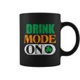 Mode On Happy St Patricks Day Flag Irish Shamrock Gift Graphic Design Printed Casual Daily Basic Coffee Mug