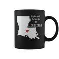 My Heart Belongs In Louisiana Graphic Design Printed Casual Daily Basic Coffee Mug