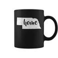 Nebraska Home State Tshirt Coffee Mug