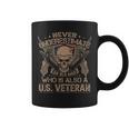 Never Understimate An Old Man Who Is Also A Us Veteran V2 Coffee Mug