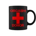 Orgasm Donor Red Imprint Coffee Mug