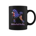 Patriotic Flag Poodle For American Poodle Lovers Coffee Mug
