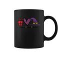 Peace Love Witch Heart Witch Hat Halloween Quote Coffee Mug