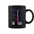 Police Fire Ems First Responder American Flag Coffee Mug