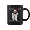 Posty The Snowman Tshirt Coffee Mug