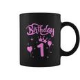 Princess Birthday Girl 1 Year Old Themed Funny Princess Birthday Coffee Mug