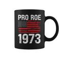 Pro Roe 1973 Reproductive Rights America Usa Flag Distressed Coffee Mug