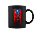 Puerto Rico Flag Drip Coffee Mug