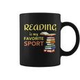 Reading Is My Favorite Sport A Cute And Funny Gift For Bookworm Book Lovers Book Coffee Mug