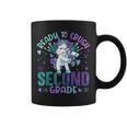 Ready To Crush Second 2Nd Grade Back To School Unicorn Kids Coffee Mug