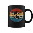 Retro Killer Whale Coffee Mug
