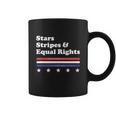 Stars Stripes And Equal Rights Funny 4Th Of July V2 Coffee Mug
