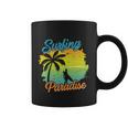 Surfing Paradise Summer Vacation Surf Coffee Mug
