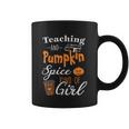 Teaching And Pumpkin Spice Kind Of Girl Halloween Quote Coffee Mug