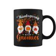 Thanksgiving With My Gnomies Funny Autumn Gnomes Lover Coffee Mug