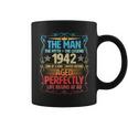 The Man Myth Legend 1942 Aged Perfectly 80Th Birthday Tshirt Coffee Mug