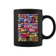 Traveling International Countries Flags World Flags Coffee Mug