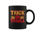 Trick Or Tequila Halloween Quote Coffee Mug