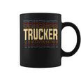 Trucker Trucker Job Title Vintage Coffee Mug