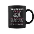 Trucker Trucker Wife Shirt Not Imaginary Truckers WifeShirts Coffee Mug