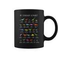 Types Of Dinosaurs Alphabet Dino Identification Coffee Mug