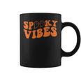 Vintage Spooky Vibes Halloween Ghost Costume Kids Men Women Coffee Mug