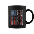 Vintage Us America Flag Scouting Scout Law Coffee Mug