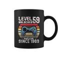 Vintage Video Gamer Birthday Level 59 Unlocked 59Th Birthday Coffee Mug