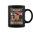 Welcome To The North Swole Santa Ugly Christmas Tshirt Coffee Mug