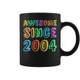 Womens Awesome Since 2004 Teacher 18Th Birthday Boy Girl Coffee Mug