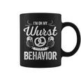 Wurst Behavior Oktoberfest Funny German Festival Coffee Mug