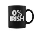 Zero Percent Irish Graphic Design Printed Casual Daily Basic Coffee Mug