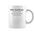 Afro Latino Dictionary Style Definition Tee Coffee Mug