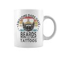 Awesome Dads Have Beards And Tattoos Coffee Mug