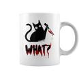 Cat What Murderous Black Cat With Knife Halloween Costume Coffee Mug