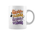 Chubby Thighs And Spooky Vibes Happy Halloween Coffee Mug