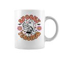 Cute Ghost Book Reading Halloween Teacher Spooky Teacher Coffee Mug Cute Ghost Book Reading Halloween Teacher Spooky Teacher Coffee Mug