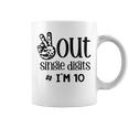 Cute Ten Birthday Est 2012 Youth Girl 10Th Birthday Coffee Mug
