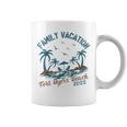 Family Vacation 2022 Palm Tree Florida Fort Myers Beach Coffee Mug