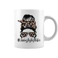 Hairstylist Lifes Mom Messy Bun Funny Mothers Day Coffee Mug