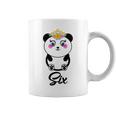 Kids 6 Year Old Gifts Cute Panda Birthday Girl 6Th Birthday Funny Coffee Mug