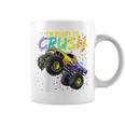Kids Kids Im Ready To Crush 4 Monster Truck 4Th Birthday Boys Coffee Mug