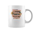 Retro Fall Autumn Leaves And Pumpkins Please Autumn Coffee Mug