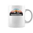 Tennessee Retro Vintage Sunset Mountain Tennessee Lovers Coffee Mug