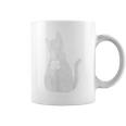 Vintage St Patricks Day Funny Cat Irish Cat Lucky Shamrock Coffee Mug