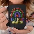 100 Days Smarter Happy 100Th Day Of School Rainbow Leopard Coffee Mug Personalized Gifts 100 Days Smarter Happy 100Th Day Of School Rainbow Leopard Coffee Mug Personalized Gifts