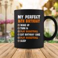 16 Years Old Perfect 16Th Birthday Basketball 16Th Birthday Coffee Mug Personalized Gifts