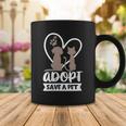 Womens Adopt Save A Pet Cat & Dog Lover Pet Adoption Rescue Gift  Coffee Mug