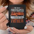 Firefighter The Best Firefighter And Even Better Father Fireman Dad Coffee Mug